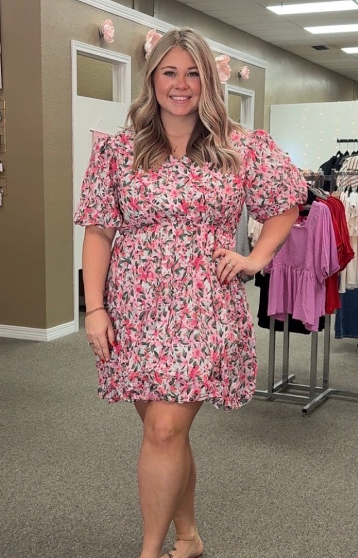 Floral Bubble Dress