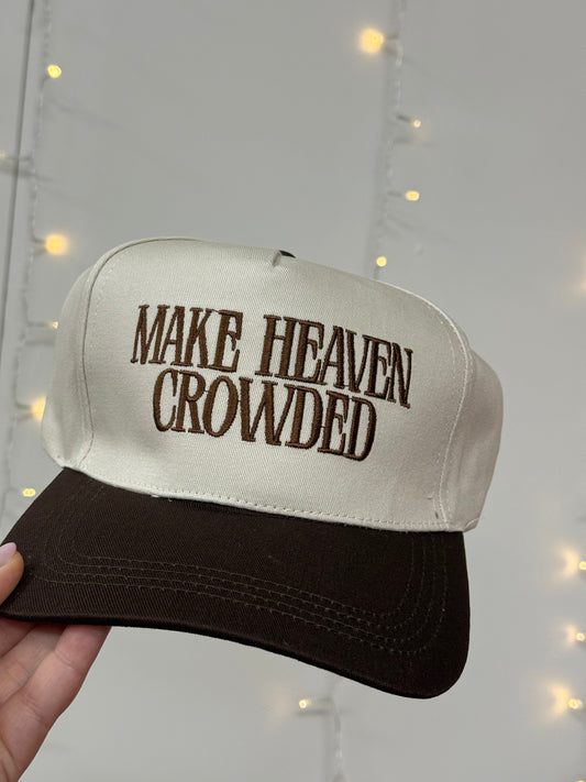 Make Heaven Crowded Hat | Brown