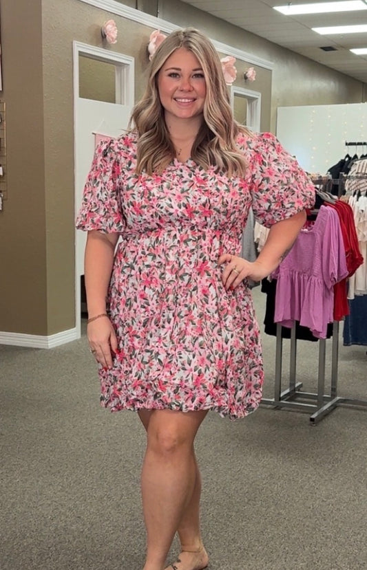 Floral Bubble Dress